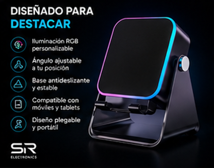 SR Multifunction RGB Wireless Speaker